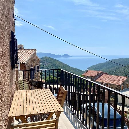 Studio Terrasse Vue Mer Clim Wifi Parking Partinello 外观 照片