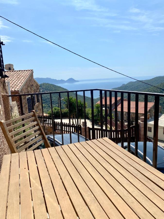 Studio Terrasse Vue Mer Clim Wifi Parking Partinello 外观 照片